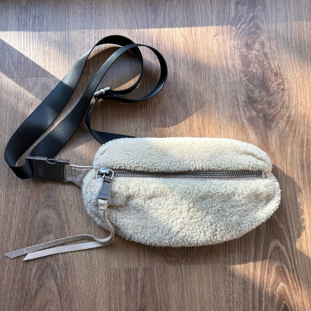 RARE Shearling Aimee Kestenberg Milan Bum Bag Belt Bag